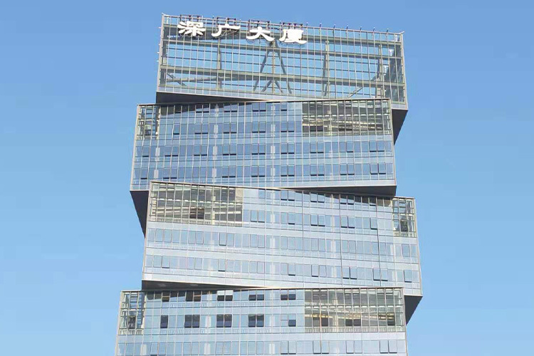 四川廣安（ān）·地標（biāo）建築·深光渠江雲穀